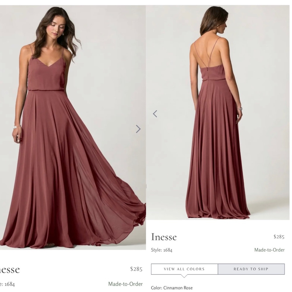 Jenny Yoo BHLDN Cinnamon Rose Inesse Dress